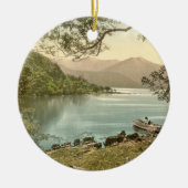 Innisfallen、Killarneyの郡ケリー、アイルランド セラミックオーナメント (正面)