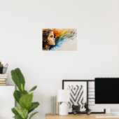 Innocence and Courage – Saint Maria Goretti ポスター (ホームオフィス)