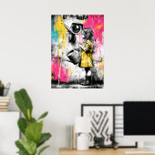 Innocence and Observation Contemporary Conceptual ポスター (ホームオフィス)