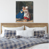 Innocence & Music, First Lesson in Music Old Times キャンバスプリント (インサイチュ (寝室))