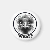 "Innocent Ostrich" What Magnet マグネット (正面)