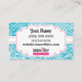 Innov8Protive Posh 澄ん Water Samples名刺 名刺 (裏面)