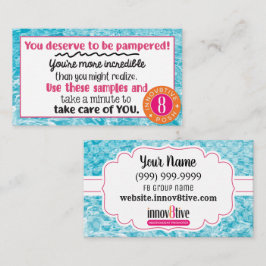 Innov8Protive Posh 澄ん Water Samples名刺 名刺