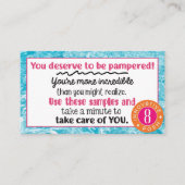 Innov8Protive Posh 澄ん Water Samples名刺 名刺 (正面)