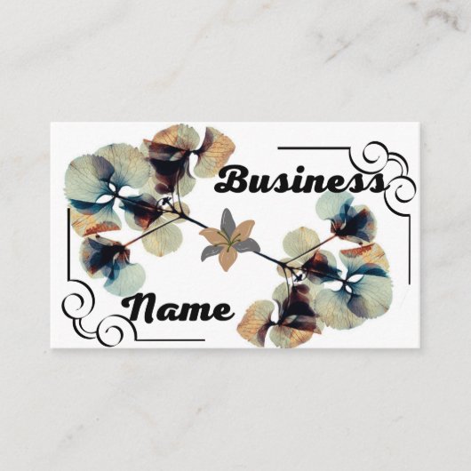 Innov8Tive栄養Tシャツ 名刺 (正面)