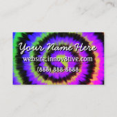 Innov8tive +ポスダーク絞り染め 名刺 (裏面)