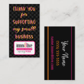 Innov8tive + Poshありがとう名刺 名刺 (正面/裏面)