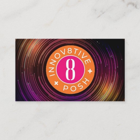 Innov8Tive Posh名刺 名刺 (正面)