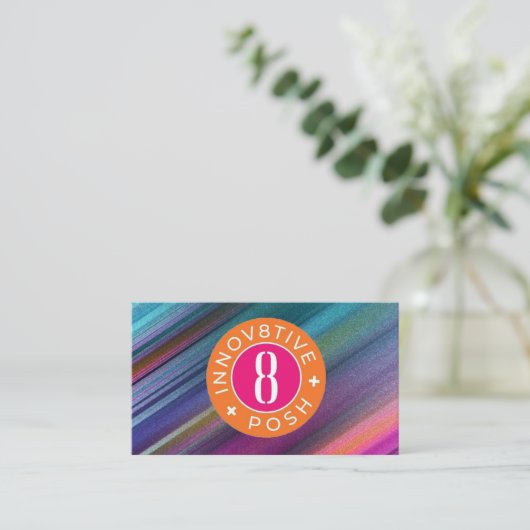 Innov8Tive Posh名刺 名刺 (スタンド正面)