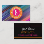 Innov8Tive Posh名刺 名刺 (正面/裏面)