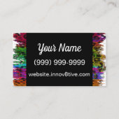 Innov8tive Posh leopard印刷名刺 名刺 (正面)