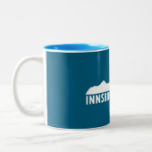 Innsbruck Austria Please ツートーンマグカップ (左)