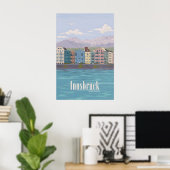 Innsbruck Austria Travel Poster ポスター (ホームオフィス)