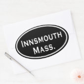 Innsmouth Mass. 楕円形シール (封筒)