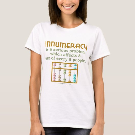 Innumeracy Tシャツ (正面)