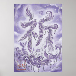 Inori: Elegant Calligraphy  Art260010022 ポスター