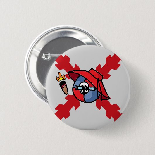 Inquisitionball Pin 缶バッジ (正面&裏面)