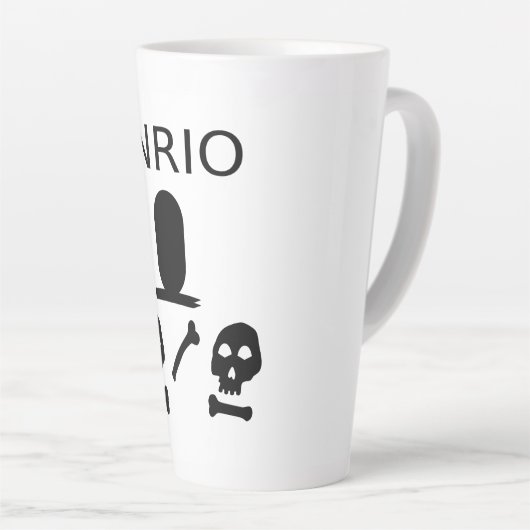 INRI0 カフェラテマグ (右アングル)