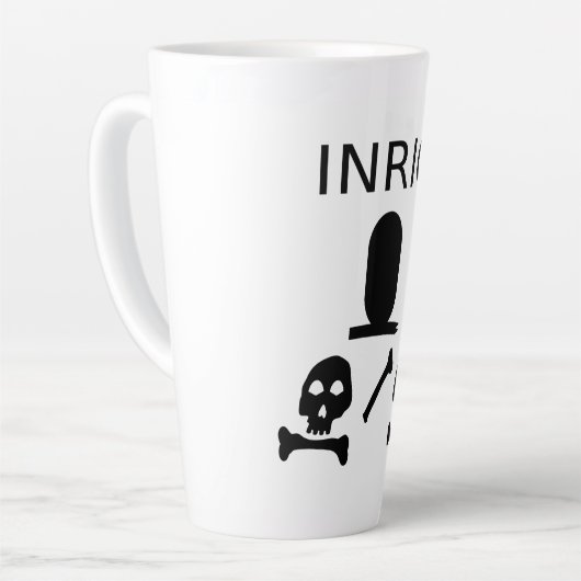INRI0 カフェラテマグ (左アングル)