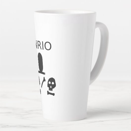 INRI0 カフェラテマグ (右アングル)