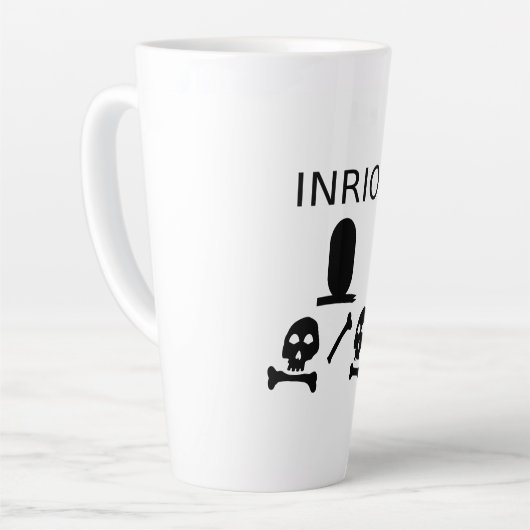 INRI0 カフェラテマグ (左アングル)