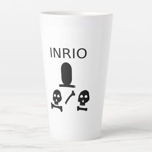 INRI0 カフェラテマグ (正面)