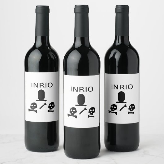 INRI0 ワインラベル (ボトル)