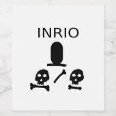 INRI0 ワインラベル (シングルラベル)