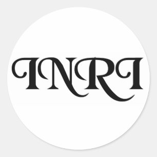 INRI ラウンドシール