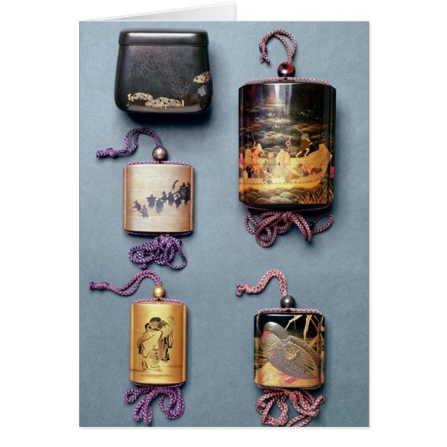 Inroおよび刻みタバコ入れ (正面)