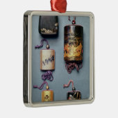 Inroおよび刻みタバコ入れ メタルオーナメント (右)