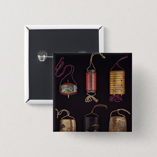 Inroの例 缶バッジ (正面&裏面)