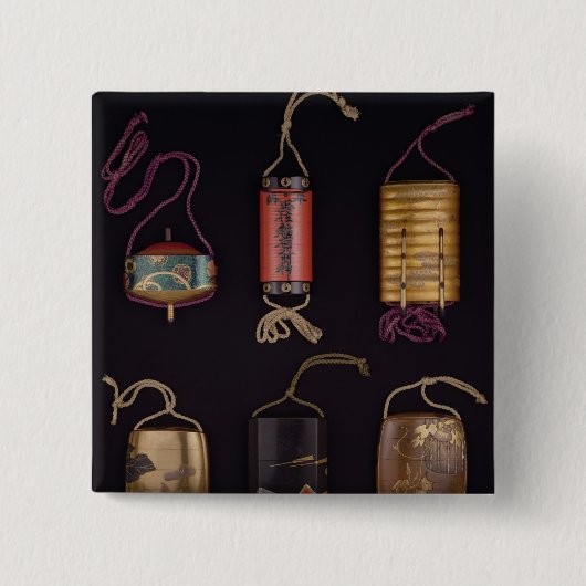 Inroの例 缶バッジ (正面)