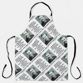 Insanity In Individuals Something Rare Nietzsche エプロン