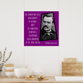 Insanity is the Rule Nietzche ポスター (キッチン)