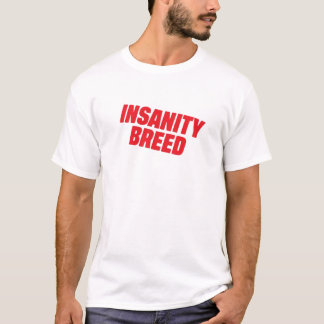 INSANITYBREED Official Logo Premium Red Edition T- Tシャツ