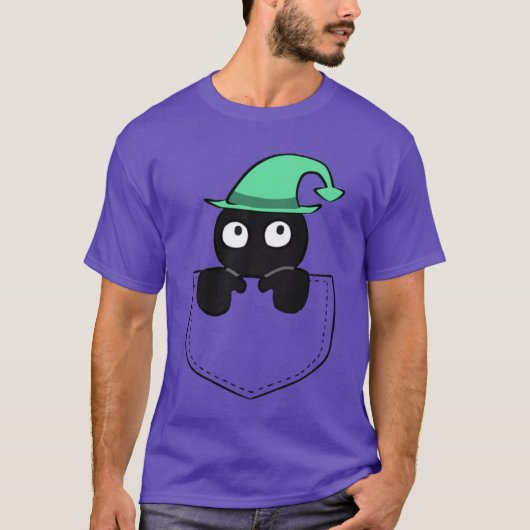 Inscryption ダンシングポケットウィザード ホラー カードゲーム tシャツ (正面)