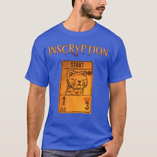 Inscryption 心理的イタチ トランプゲーム ハロウィン tシャツ (正面)