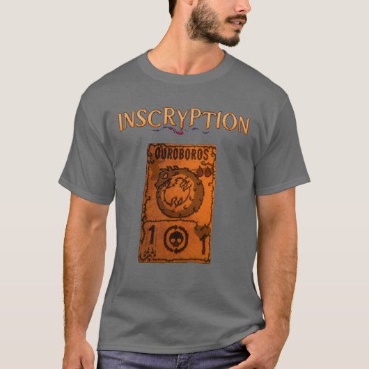 Inscryption Psychological Horror Ouroboros d Game  Tシャツ (正面)