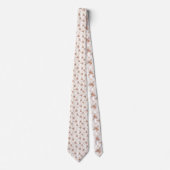 Insect Bug Bee Pattern Custom Necktie ネクタイ (正面)