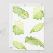 Insect Bug Party Birthday Invitation 招待状 (裏面)