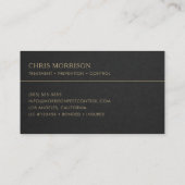 Insect Control Business Card 名刺 (裏面)