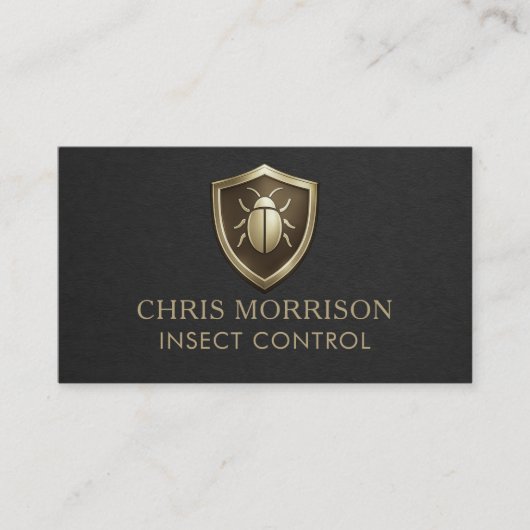 Insect Control Business Card 名刺 (正面)