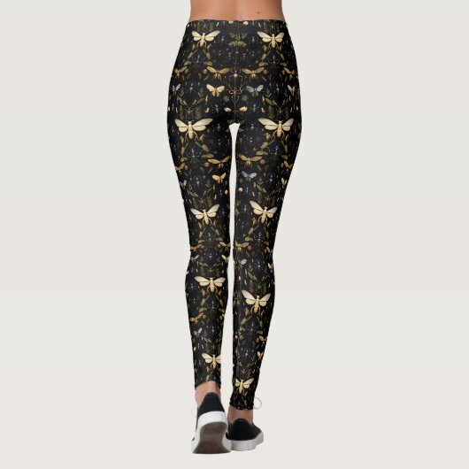 Insect Harmony Leggings - Nature's Elegance レギンス (裏面)