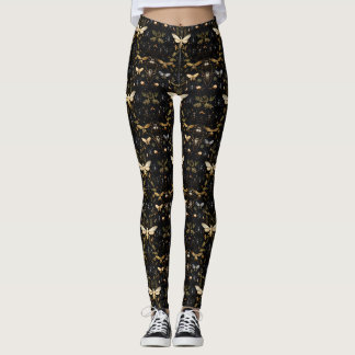 Insect Harmony Leggings - Nature's Elegance レギンス