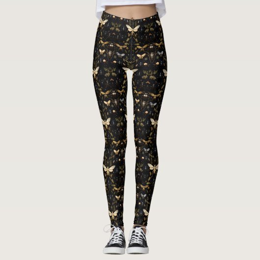Insect Harmony Leggings - Nature's Elegance レギンス (正面)