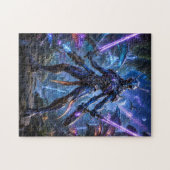 Insectoid Alien Warrior Puzzle ジグソーパズル (横)