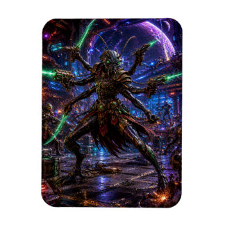 Insectoid Space Pirate — Six-Armed Combatant マグネット