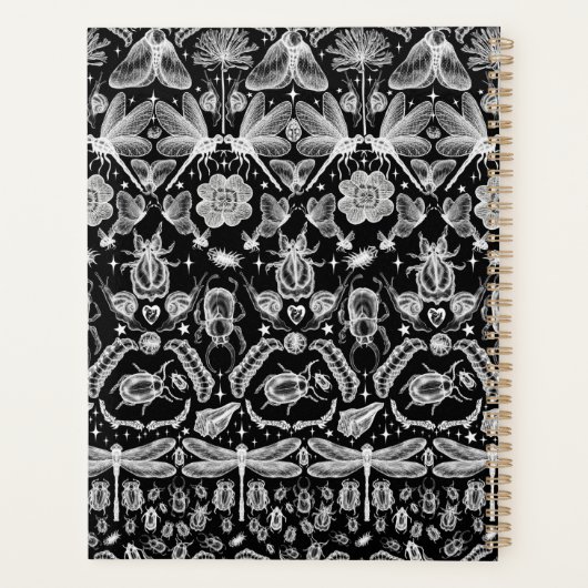 Insects and Bugs プランナー手帳 (裏面)