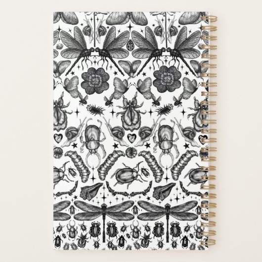 Insects and Bugs プランナー手帳 (裏面)